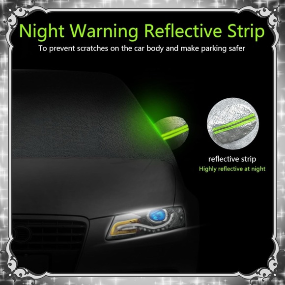 Car Windshield Cover Winter Snow Frost Guard Side Mirror Sun UV Shade Outdoor - Picture 5 of 8